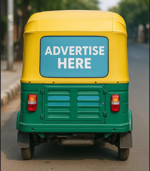 Auto Rickshaw Branding
