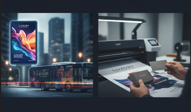 Modern printing facility with advanced equipment